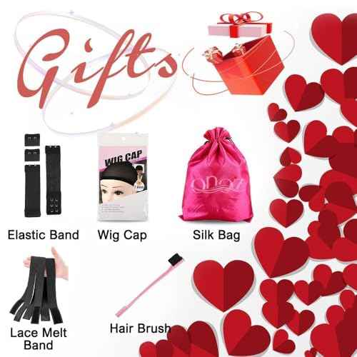 QNQZ Honey Blonde Curly Wig Human Hair 14 inch 9x6 HD Glueless Lace Front Honey Blonde Deep Wave Curly Wear and Go Glueless Wigs Human Hair Pre Plucked Pre Cut 200% Density #27 Colored for Women