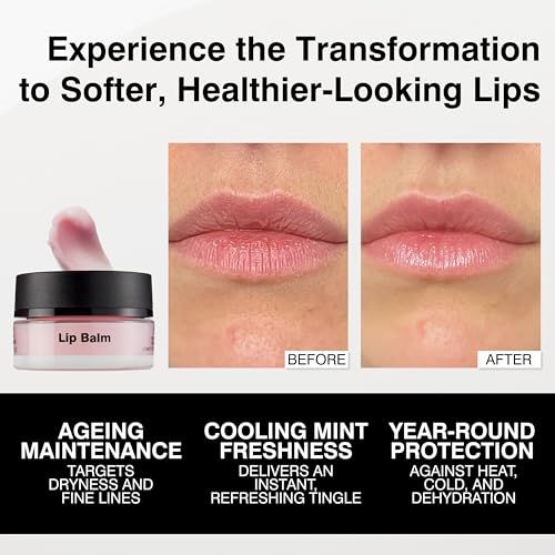 Dr Sebagh Lip Balm (0.5 fl oz) - Luxury Healing Lip Balm for Dry Lips & Chapped Lips - Intense Lip Hydration & Repair - Lip Moisturizer for Women and Men- Nourishing Lip Treatment & Lip Care Essential