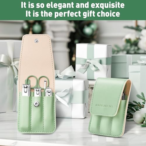 Portable Manicure Kit for Women - Nail Clipper Set Gift