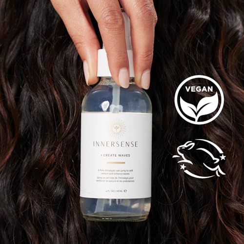 INNERSENSE Pink Himalayan Salt Spray - Natural Wave Enhancer (4oz)