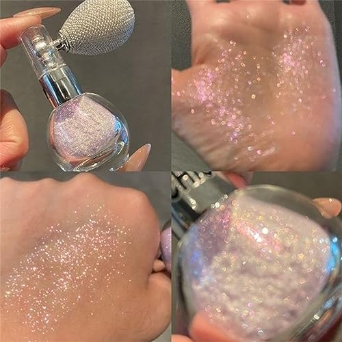 Pink Body Glitter Spray for Hair, Face & Clothes