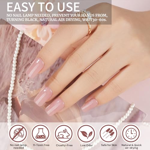Translucent Nude Jelly Dip Powder - 1 oz Long Lasting DIY Nail Powder
