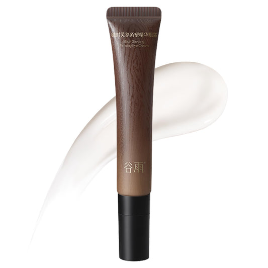 GUYU Ginseng Anti-Aging Eye Cream for Puffiness | Eye Tightener Cream | Peptide, Hyaluronic Acid, Vitamin E, Panthenol, Squalane, Ectoin |for Firming, Reducing Wrinkle(0.53 oz/15g)