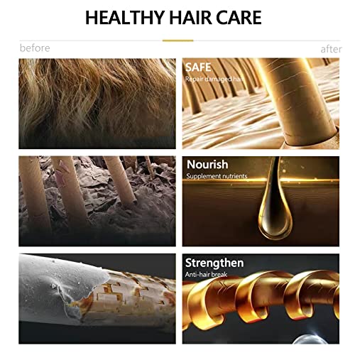 Yocisku Dark Wine Red Hair Dye Shampoo 3-in-1 for Men & Women