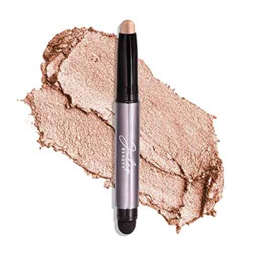 Julep Eyeshadow 101 Cream-to-Powder Waterproof Shadow Stick ? Champagne Shimmer ? Long-Lasting, Crease-Proof, Medium Golden-Beige Shimmer Cream Eyeshadow with Built-in Smudger