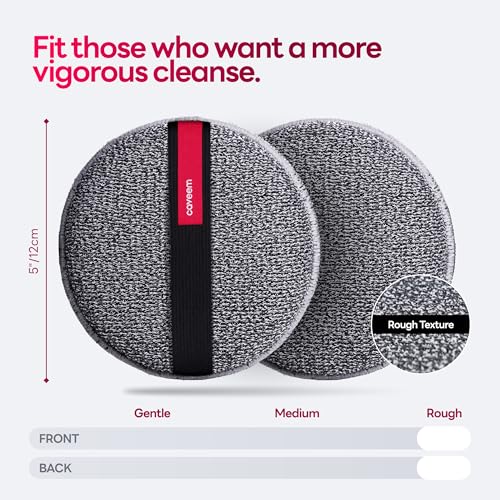 Caveem Exfoliating Body Scrubber Sponge, Extra Rough - 2 Pack