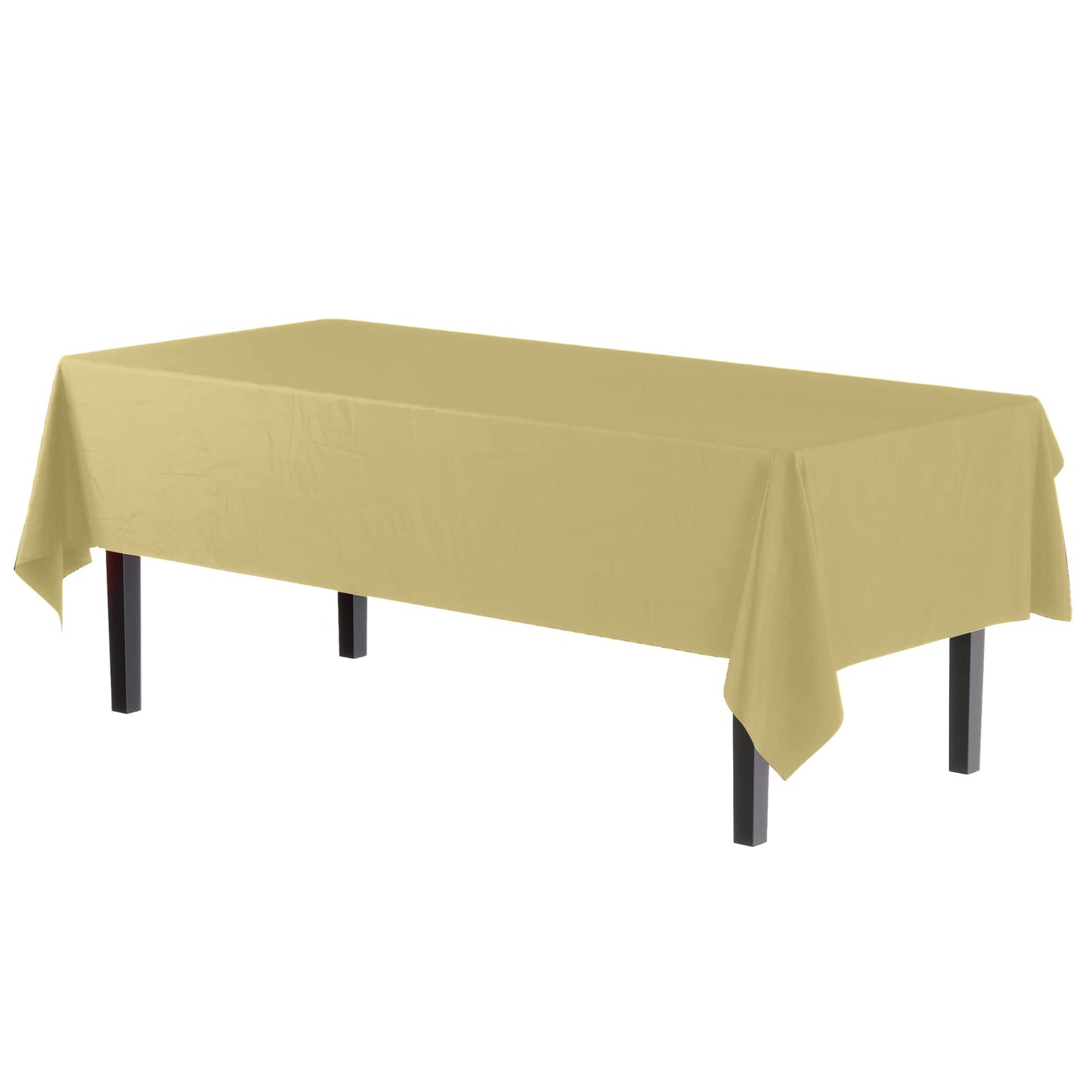 Exquisite *Premium* Light Yellow Table Cover 12 Pack