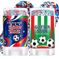 Red White Blue Glitter Stick - Waterproof Face Body Makeup (2-Pack)