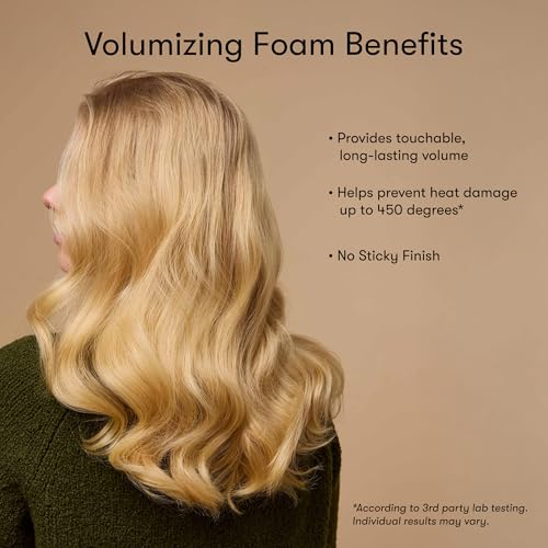 Odele Volumizing Foam Hair Styler – Volume & Heat Protection, 5oz