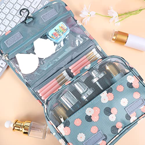 Hanging Toiletry Bag for Women with 4 Compartments