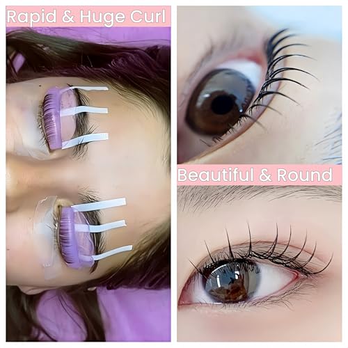 Lash Lift Shields 6 Size Set - Eyelash Perm Rods by ICONSIAM