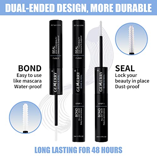GEMERRY Lash Bond and Seal 10ml - Waterproof Cluster Lash Glue