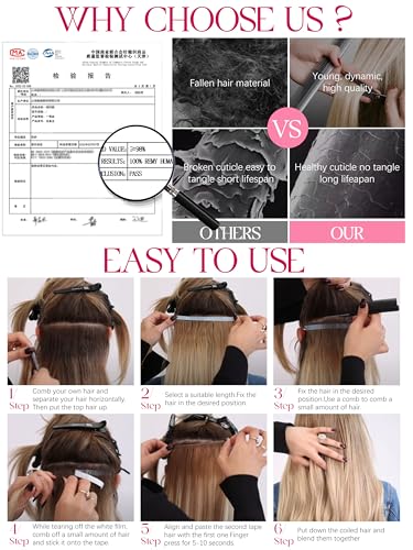 Lacer Genius 14 Inch Jet Black Tape In Hair Extensions - 50g