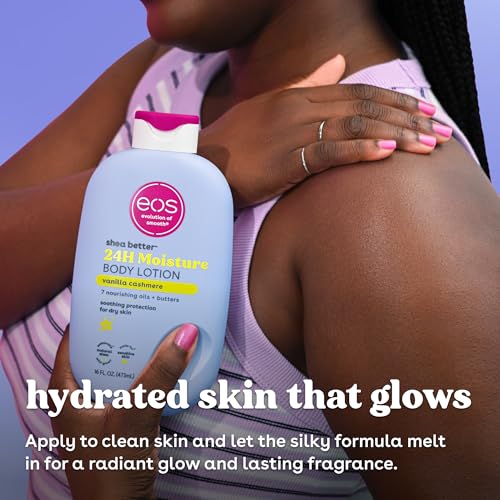 Travel Size Moisturizing Body Lotion with Shea Butter - Vanilla Cashmere 2.5 fl oz - 24H Hydration