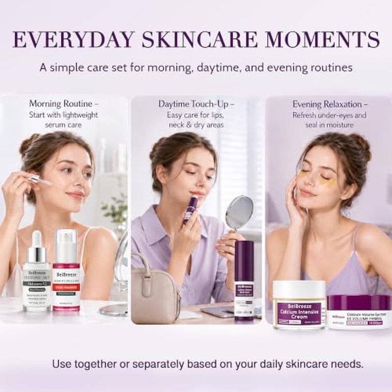 5-Piece Daily Facial Care Set - Moisturizing Skincare Kit
