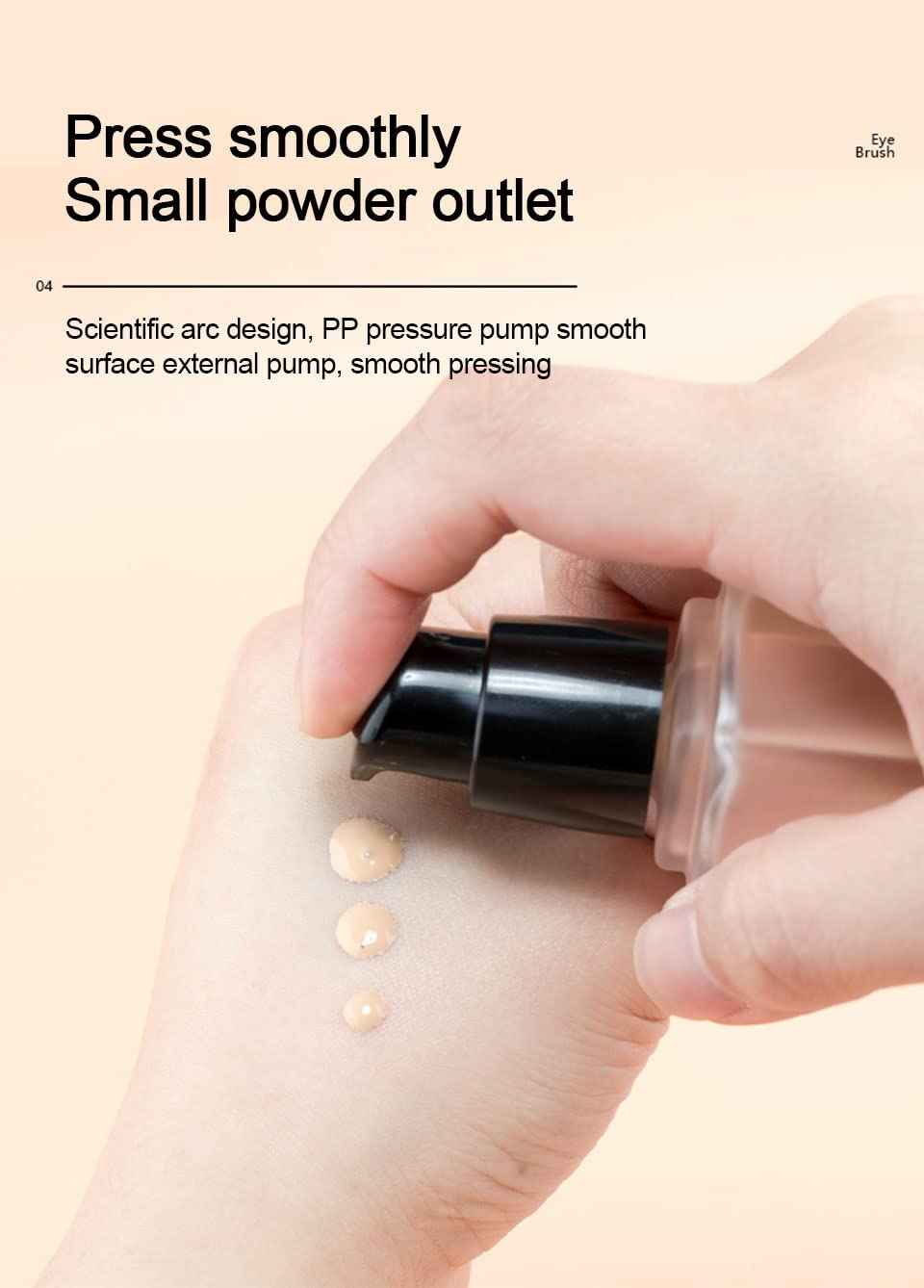 YYNGJCK 2 Pack 30ml/1oz Empty Frosted Glass Foundation Bottle, Travel Refillable Square Lotion Pump Bottles for Essential Oils Liquid Body Cream Cosmetic Samples Vials