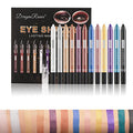 Easy Fans 0.03 Mega Volume Eyelash Extension D Curl (mix tray 10mm-17mm) ? Long Lasting Lash Extensions for Professional Use - 16 Rows