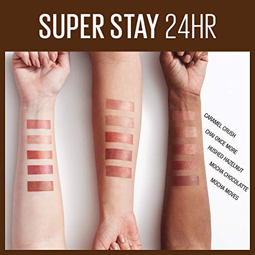 Maybelline SuperStay 24, 2-Step Liquid Lipstick, Coffee Edition, Chai Once More