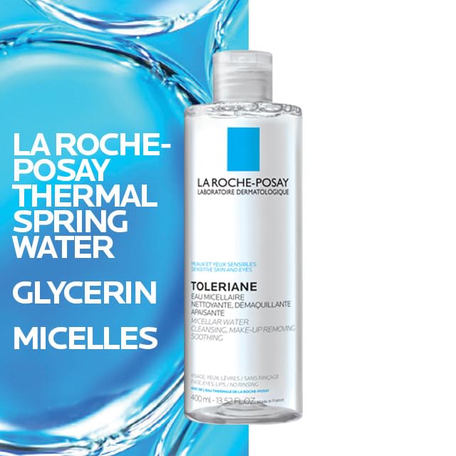 La Roche-Posay Micellar Water for Sensitive Skin - Gentle Makeup Remover