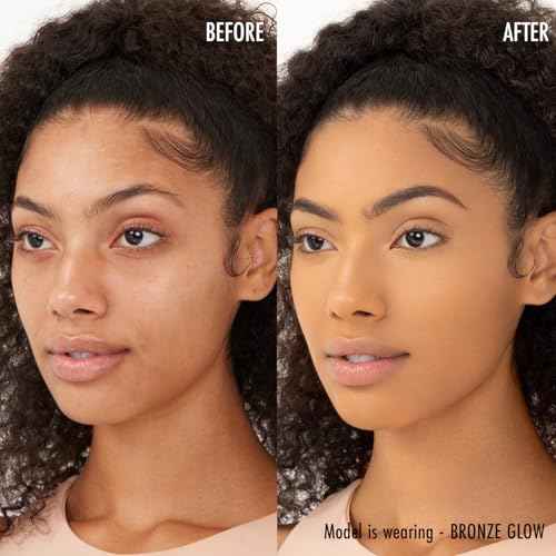 Black Radiance Color Perfect Foundation Stick with Soft Brush Applicator Duo ? Buildable, Blendable Versatile Pigment-Rich Formula - Bronze Glow