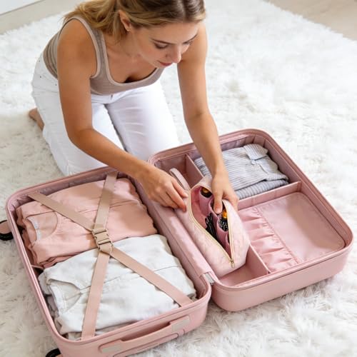 Travel Hair Tool Bag for Dyson Airwrap - Plaid Organizer Case