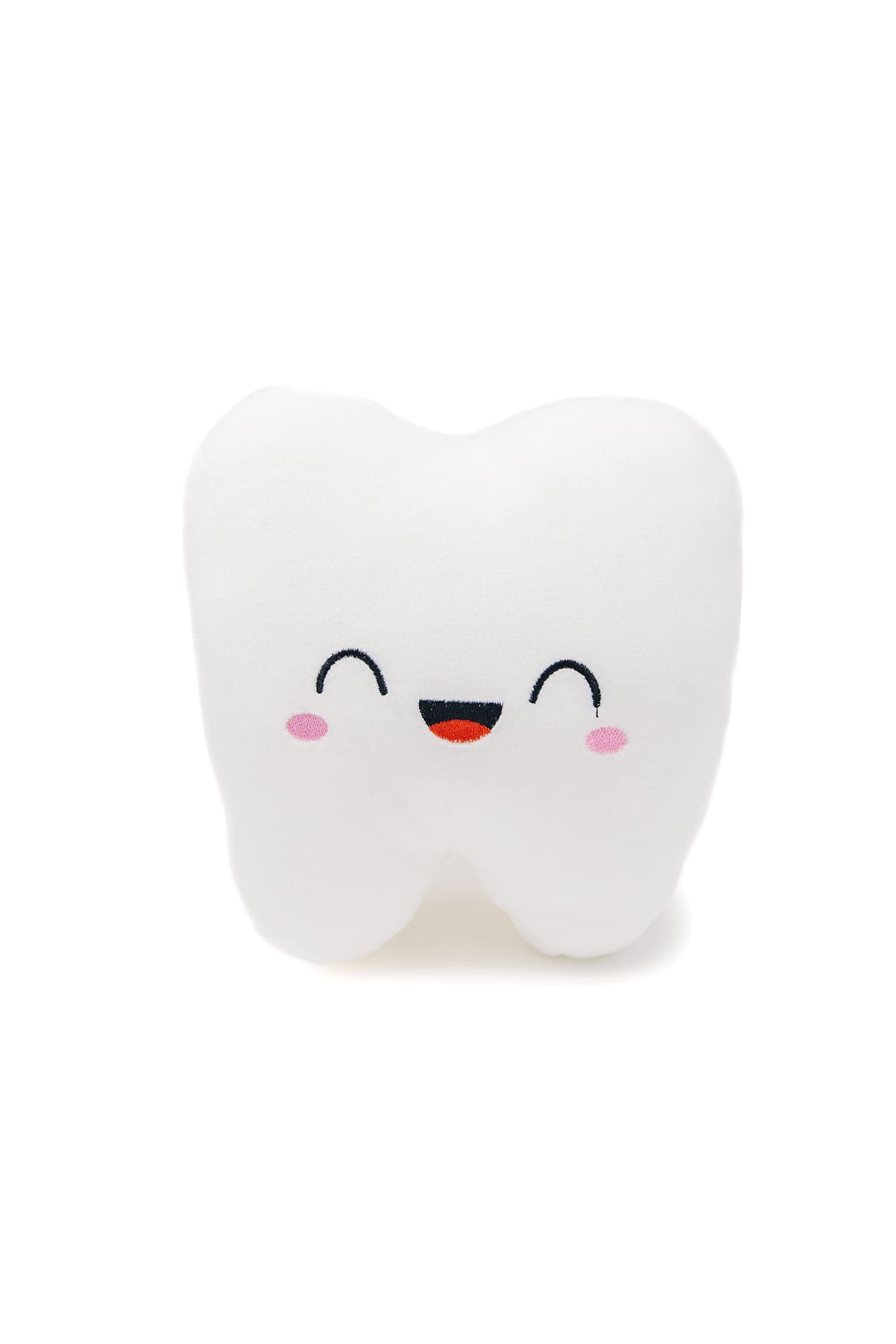 Nerdbugs Tooth Plush - The Molar The Merrier! - Dentist & Oral Surgeon Gift / Tooth Fair Pillow