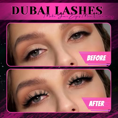 Veleasha 5D Faux Mink Lashes - 7 Pairs Fluffy Wispy False Eyelashes