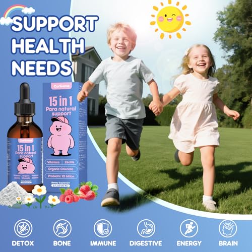 Organic Zeolite Detox Drops for Kids & Adults - 2 Fl Oz
