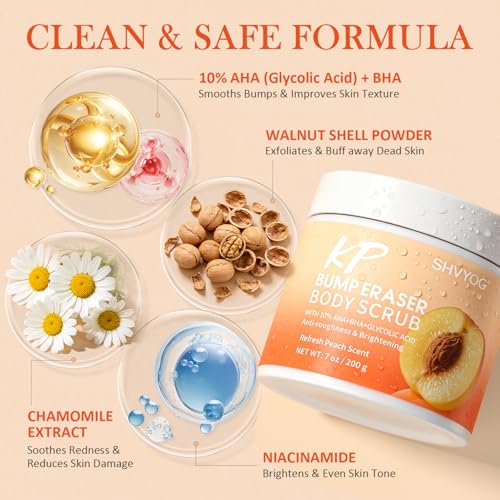 KP Bump Eraser Body Scrub with AHA+BHA & Glycolic Acid