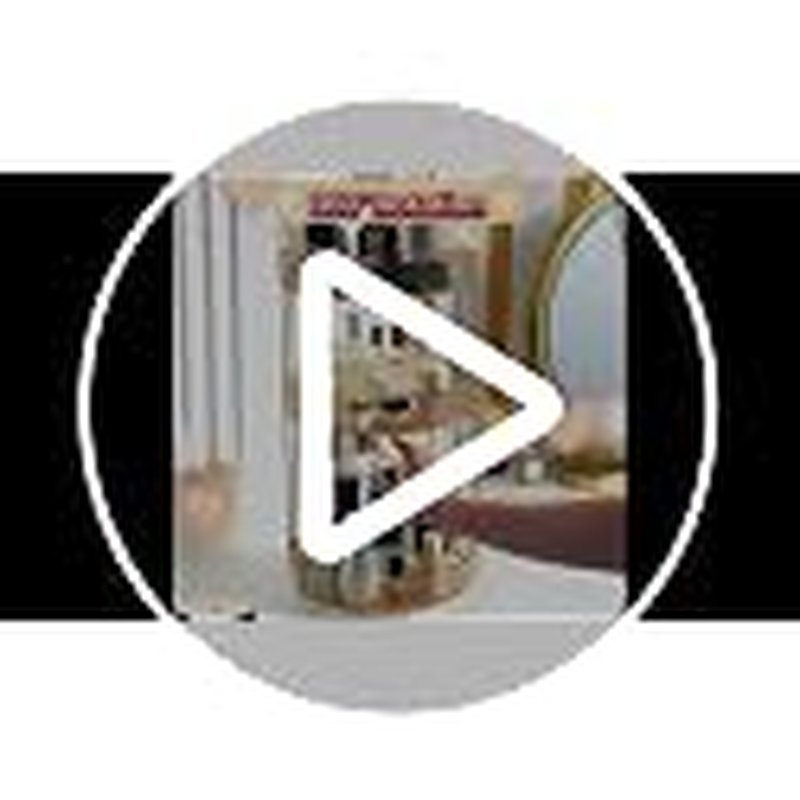 2-Tier Rotating Makeup Organizer Lazy Susan Spinner Tray