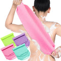 Moukeren Back Scrubber with Handles 4 Pack – Exfoliating Washcloth