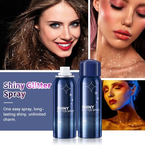 Body Glitter Spray - Face, Hair & Shimmer Makeup