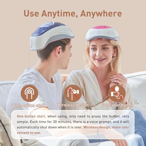iHelmet Laser Hair Growth Helmet - FDA Cleared LLLT Cap