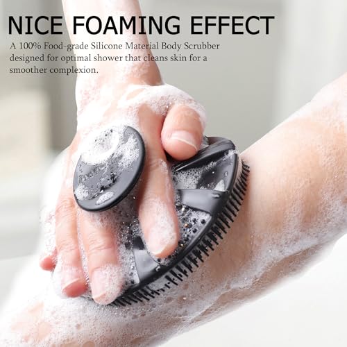 INNERNEED Food-Grade Silicone Body Scrubber Brush