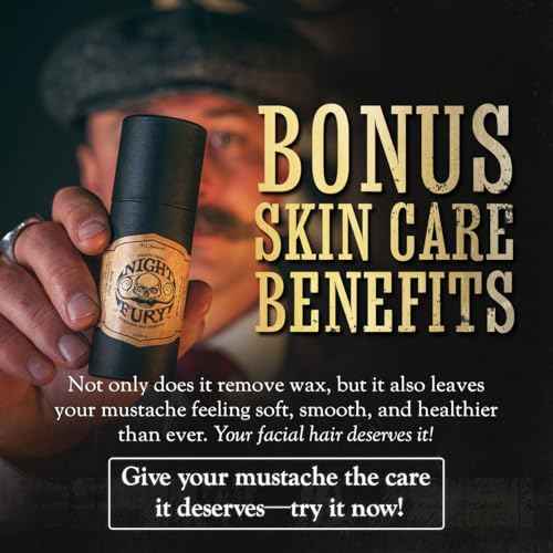 Night Fury Shampoo Bar and Night Fury Mustache Wax Remover Oil Set | 1 oz Amber Dropper Bottle | 4 oz Shampoo Bar