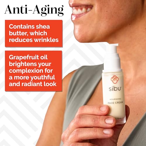 sibu Sea Buckthorn Nourishing Face Cream 1oz (2-Pack), Lightweight and Hydrating Face Cream ? Amazing for Sensitive Skin, Breakouts, & Irritation