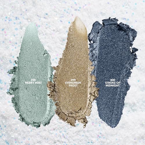 CoverGirl Vegan Shimmer Eyeshadow Pencil 300 Stroke Of Midnight, Easy Blend, Long-Lasting