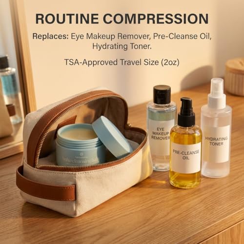 Boho Cleansing Balm ? Manuka Honey & Sea Buckthorn ? Hydrating Makeup Remover & Double Cleanse for Sensitive Skin ? Melts Waterproof Mascara & SPF ? Barrier Support Face Wash (2oz)