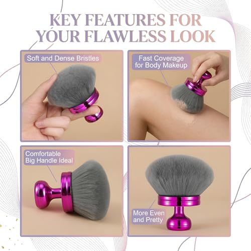 Large Body Makeup Brush for Self Tanner & Bronzer