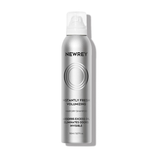 NEWREY Dry Shampoo Spray for Women & Men - Freshens hair, Residue-Free, Volumizing Formula with Rice Starch - Absorbs Oil, Eliminates Odors - 5.07 oz