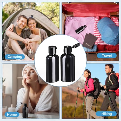 Domensi 36 Pack 2oz Travel Bottles with Flip Cap - Leak Proof