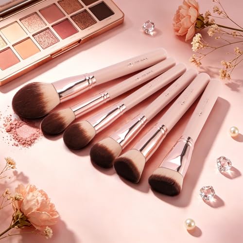Flat Top Foundation Brush for Liquid, Cream & Powder