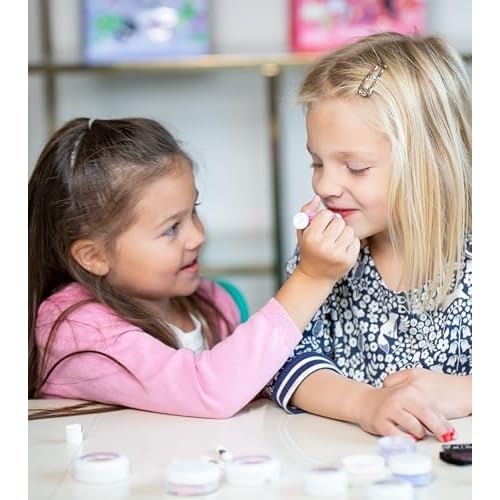 Klee Naturals Mineral Eye Shadow and Lip Shimmer Makeup Kit. Gentle and Non-Toxic. Kid-Friendly. Made in USA. (Wildflower Shimmer)