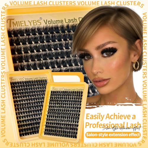 Lash Clusters 10-14mm Short D Curl Volume Eyelash Extensions 260D