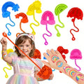 48 Piece Rainbow Party Favors - Sticky Hands & Tattoos