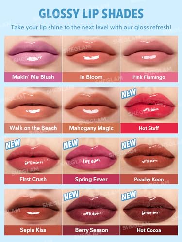 SHEGLAM PoutPerfect Moisturizing Lip Gloss - Coconut Oil