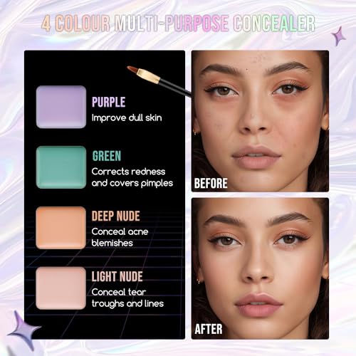 Color Nymph Full Makeup Kit for Girls - 54 Colors & Accessories