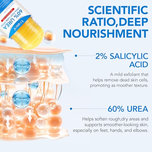 Uruses Urea 60% Foot Cream with Salicylic Acid