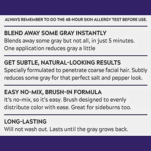Just For Men Touch of Gray Beard Coloring Kit - Dark Brown