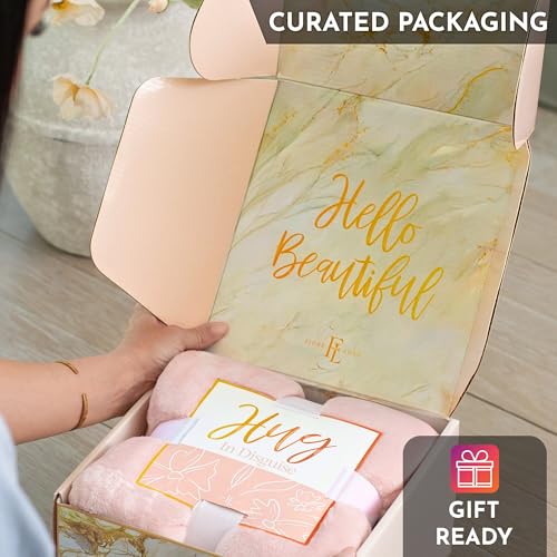 Self Care Gifts for Women ? 10 Piece Care Package for Women, Birthday Day Gift Set, Relaxing Spa Baskets for Wife, Grandma, Sister, Hug in a Box, Thanksgiving, Women's Day, Christmas, Valentine
